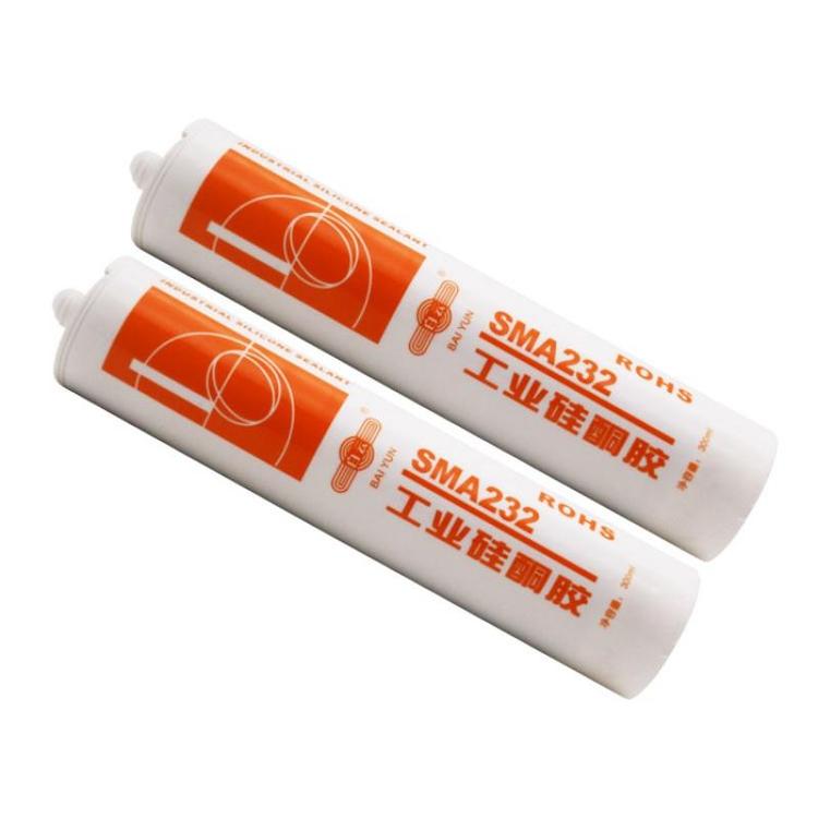 白云工业硅酮胶，SMA232灯具胶，汽车大灯，led灯具，电子电器密封胶