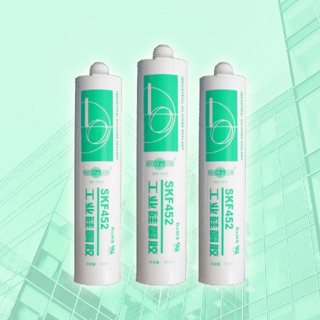 白云密封胶，白云电子胶，电源开关密封胶，开关电源灌封胶，白云工业硅酮胶SKF452 高温胶