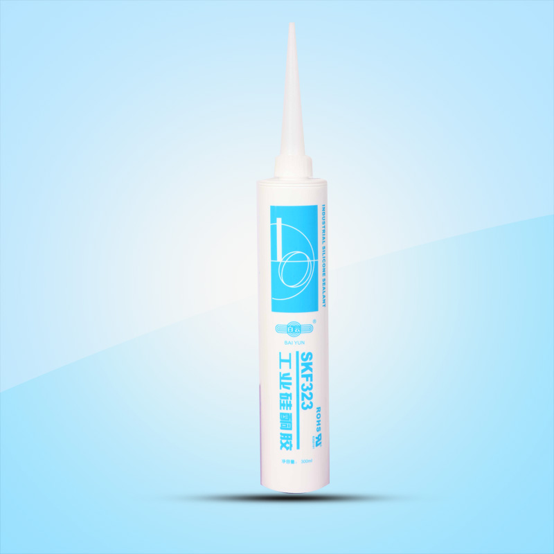 白云工业硅酮胶，白云SKF323 T8灯管，节能灯用胶，汽车灯具密封胶