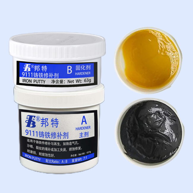 厂家供应邦特工业修补剂，金属修补剂，铸铁，钢质，铝质修补剂，铸工胶，金属铸件修补替代焊接粘接剂系列